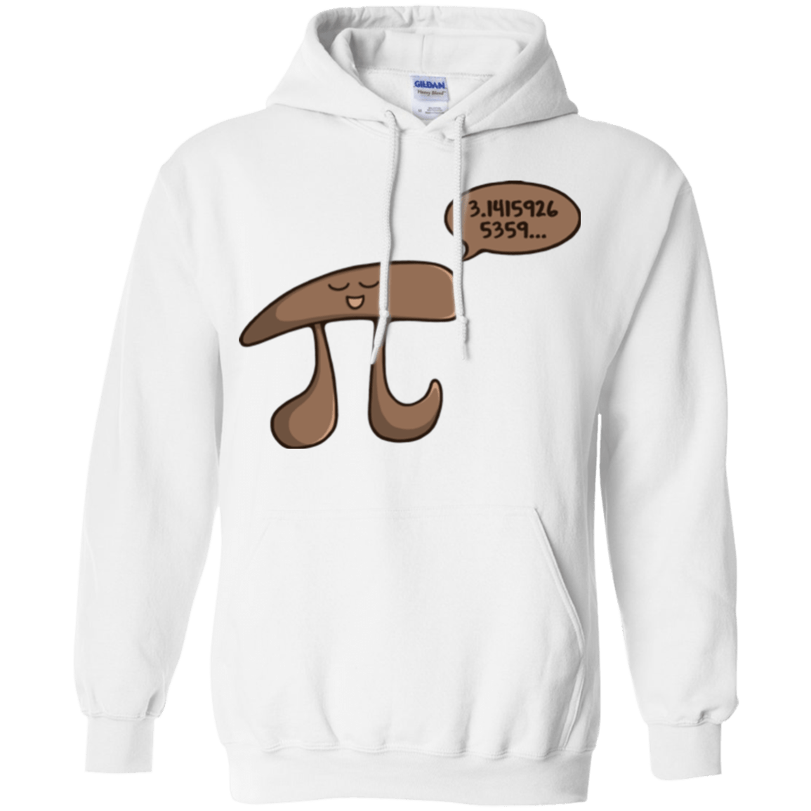 Sweatshirts White / Small I am Pi Pullover Hoodie