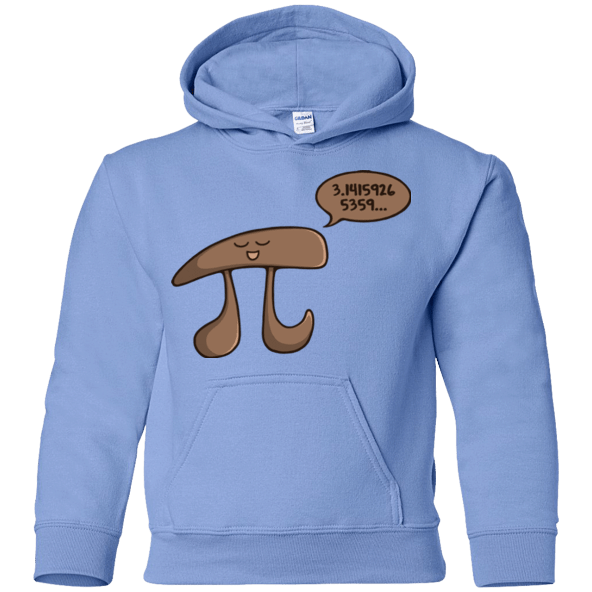 Sweatshirts Carolina Blue / YS I am Pi Youth Hoodie