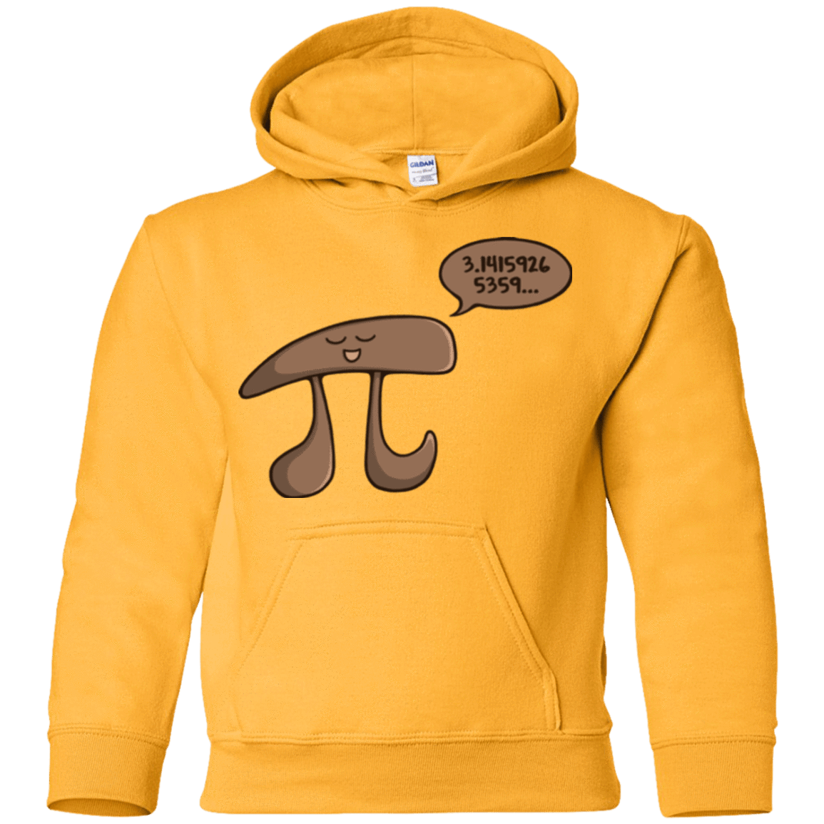 Sweatshirts Gold / YS I am Pi Youth Hoodie