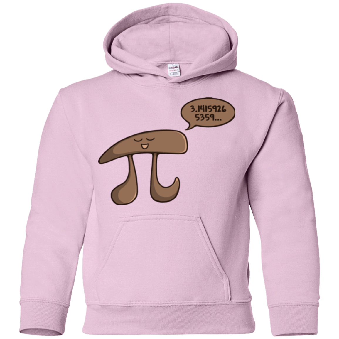 Sweatshirts Light Pink / YS I am Pi Youth Hoodie