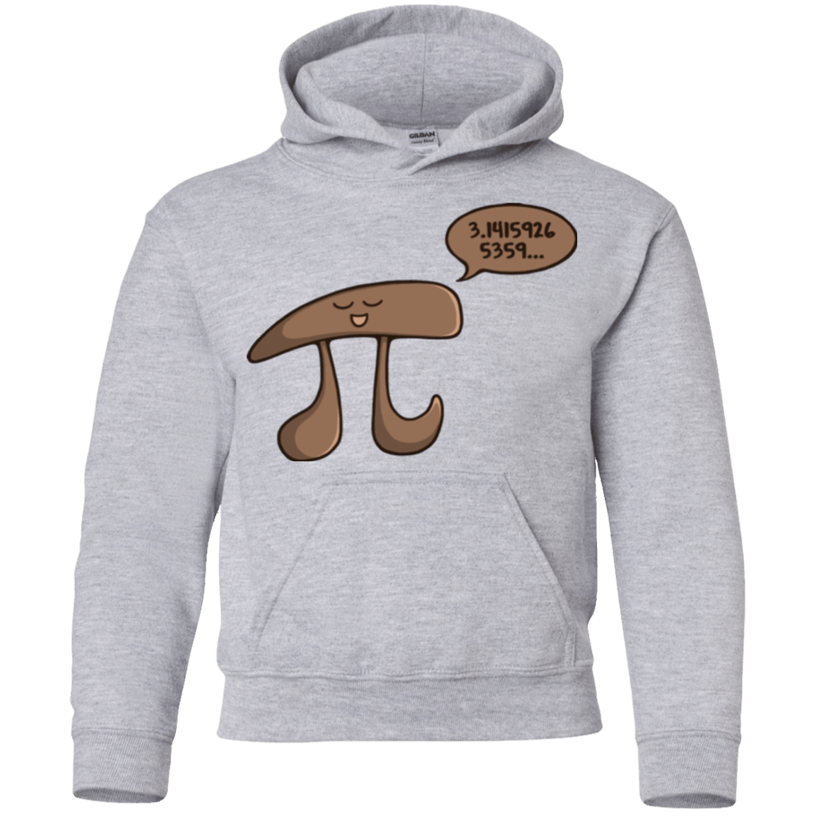 Sweatshirts Sport Grey / YS I am Pi Youth Hoodie