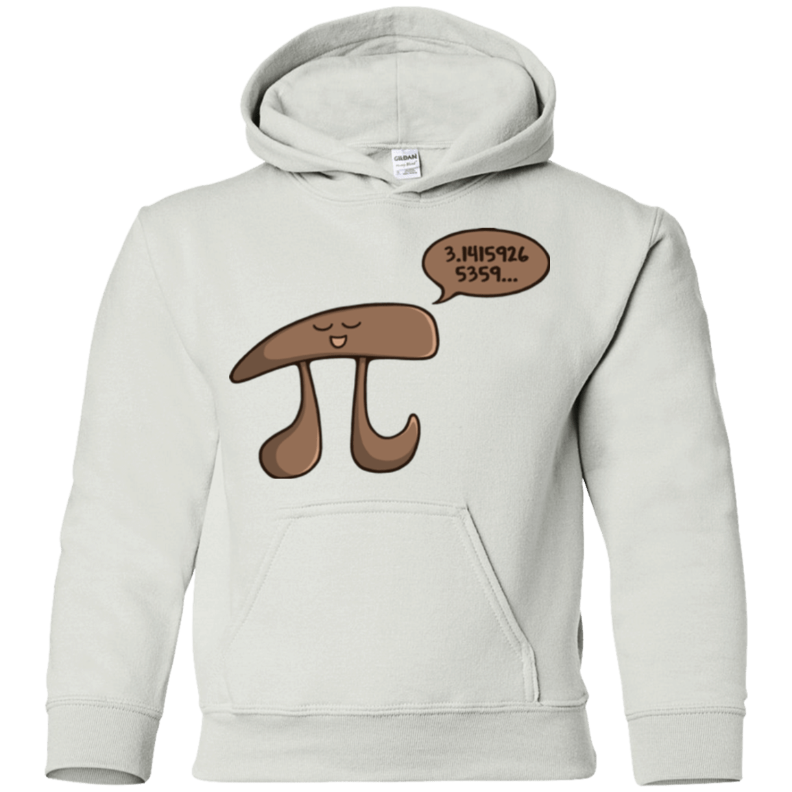 Sweatshirts White / YS I am Pi Youth Hoodie