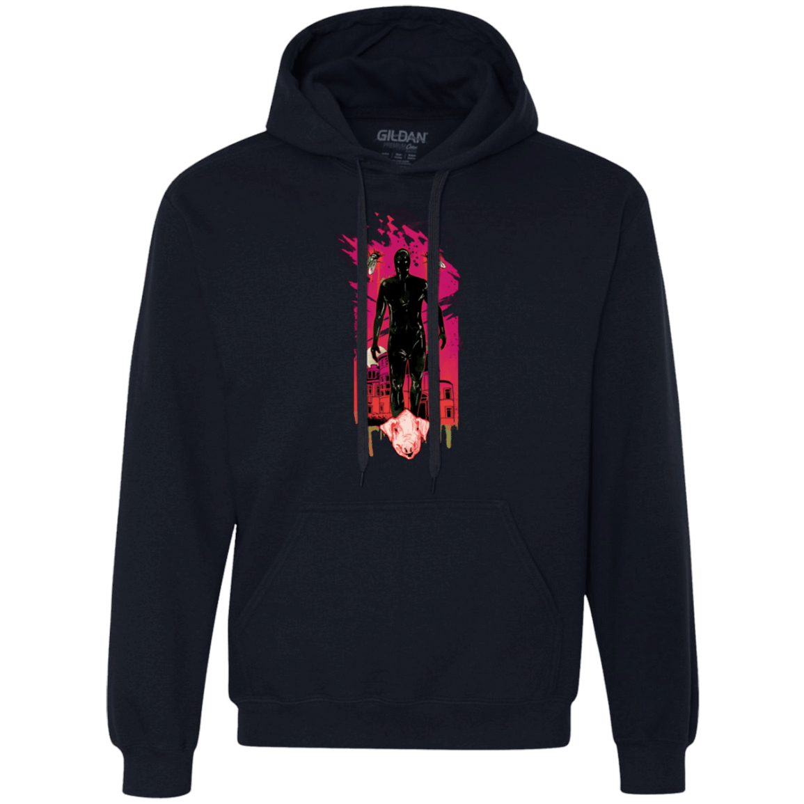 Sweatshirts Navy / Small I Am Rubber Premium Fleece Hoodie