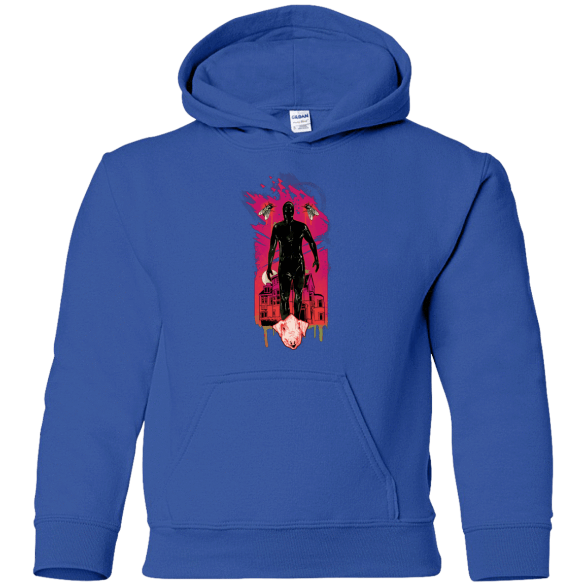 Sweatshirts Royal / YS I Am Rubber Youth Hoodie