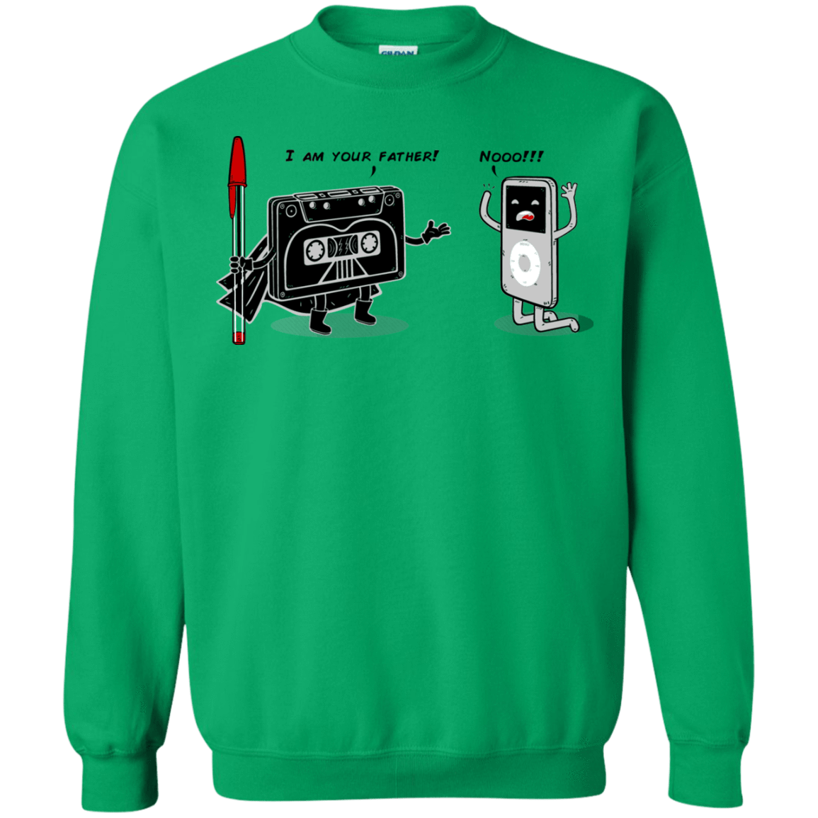 Sweatshirts Irish Green / Small I Am Your Father Crewneck Sweatshirt