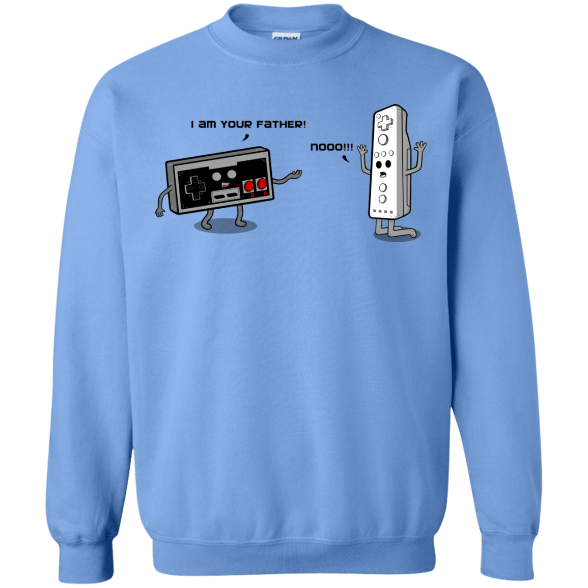 Sweatshirts Carolina Blue / Small I am your father NES Crewneck Sweatshirt