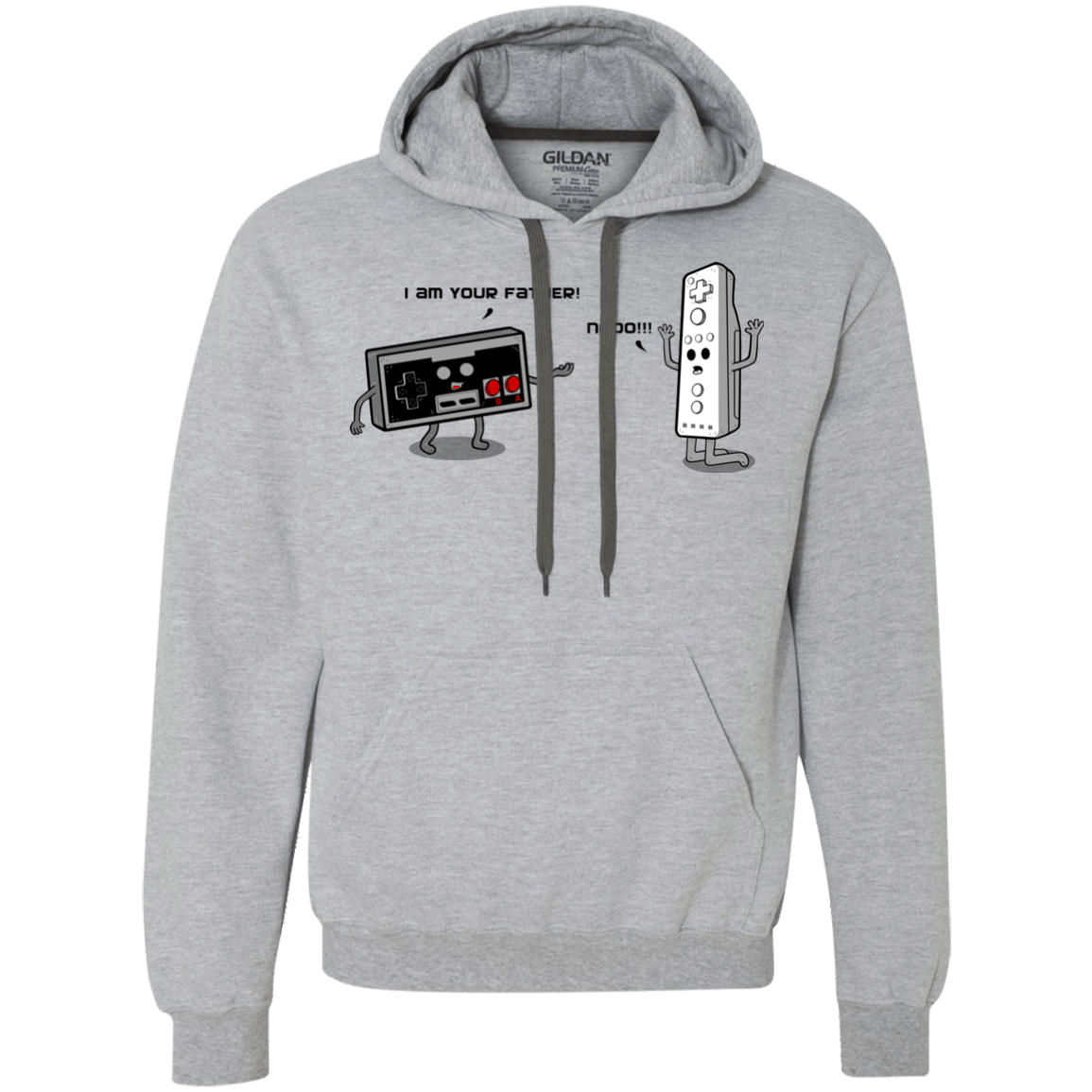 Sweatshirts Sport Grey / Small I am your father NES Premium Fleece Hoodie