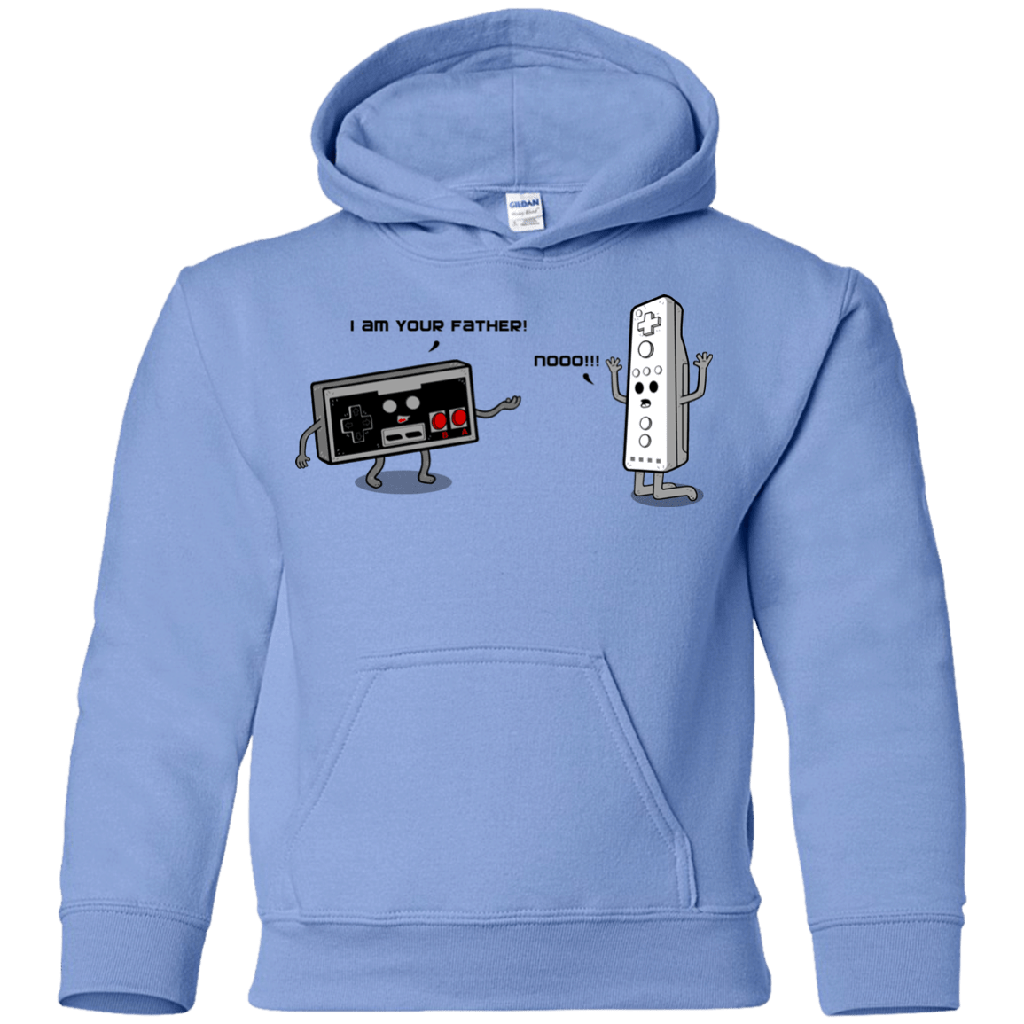 Sweatshirts Carolina Blue / YS I am your father NES Youth Hoodie