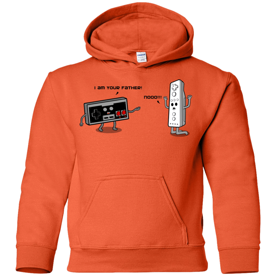 Sweatshirts Orange / YS I am your father NES Youth Hoodie