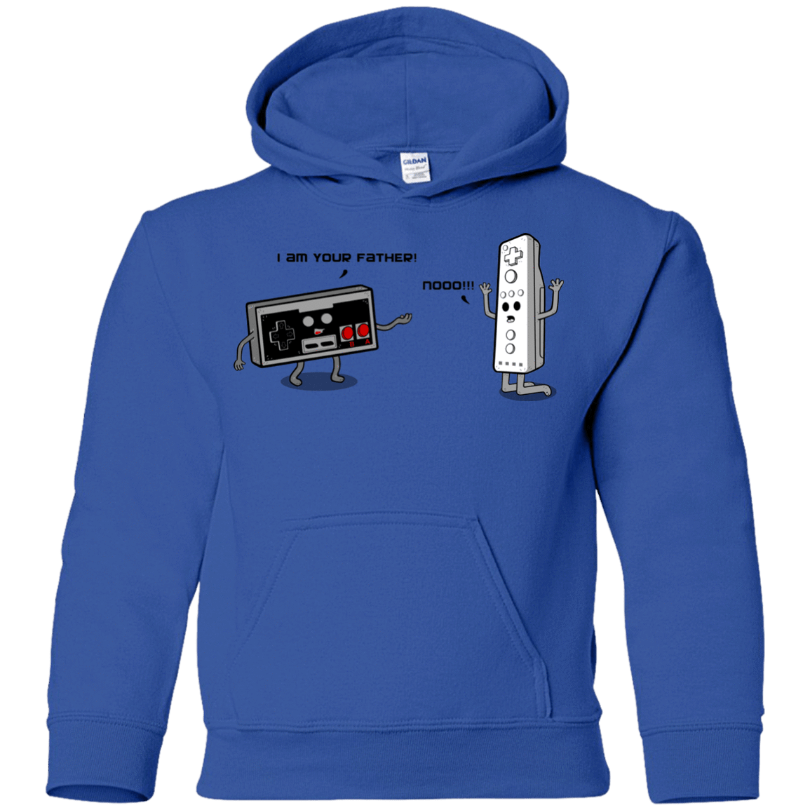 Sweatshirts Royal / YS I am your father NES Youth Hoodie