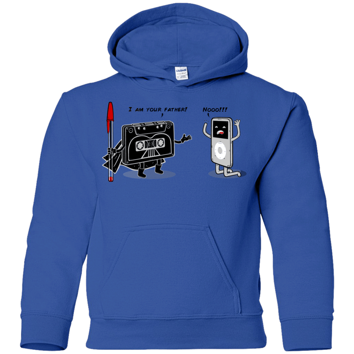 Sweatshirts Royal / YS I Am Your Father Youth Hoodie