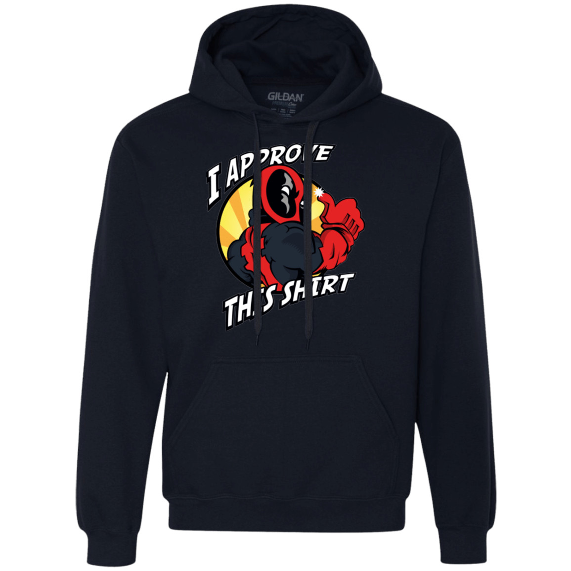 Sweatshirts Navy / Small I Approve This Shirt Premium Fleece Hoodie