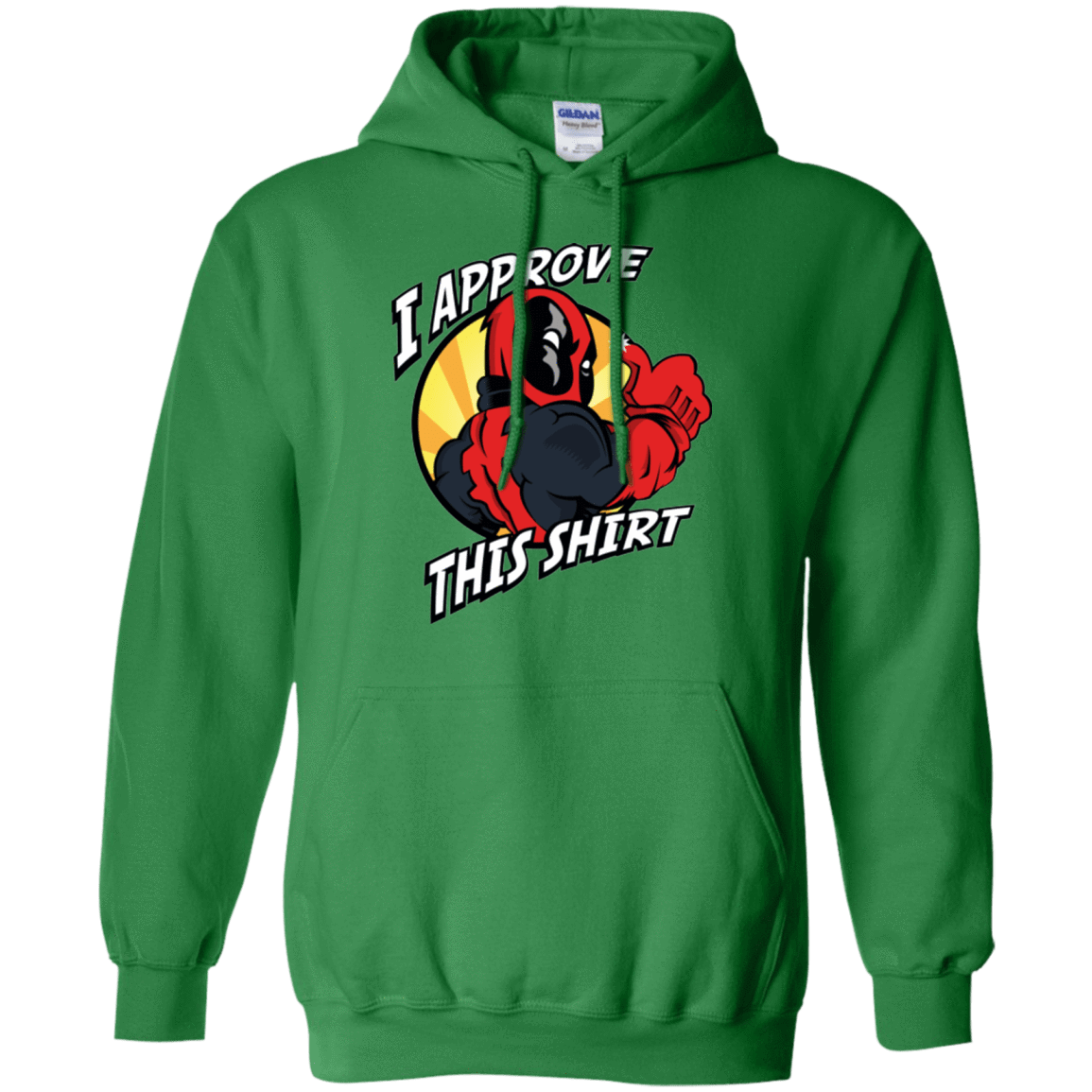 Sweatshirts Irish Green / Small I Approve This Shirt Pullover Hoodie