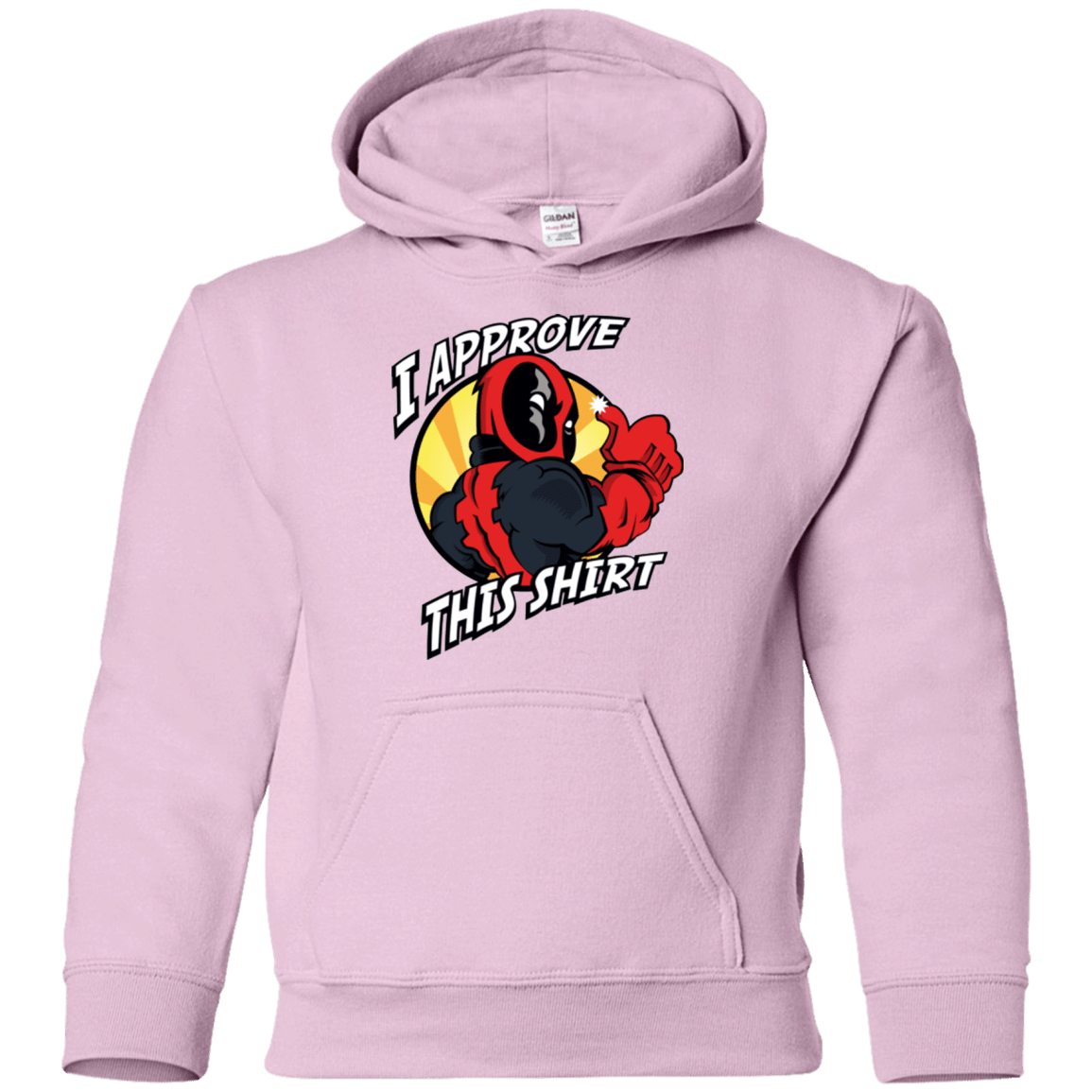 Sweatshirts Light Pink / YS I Approve This Shirt Youth Hoodie