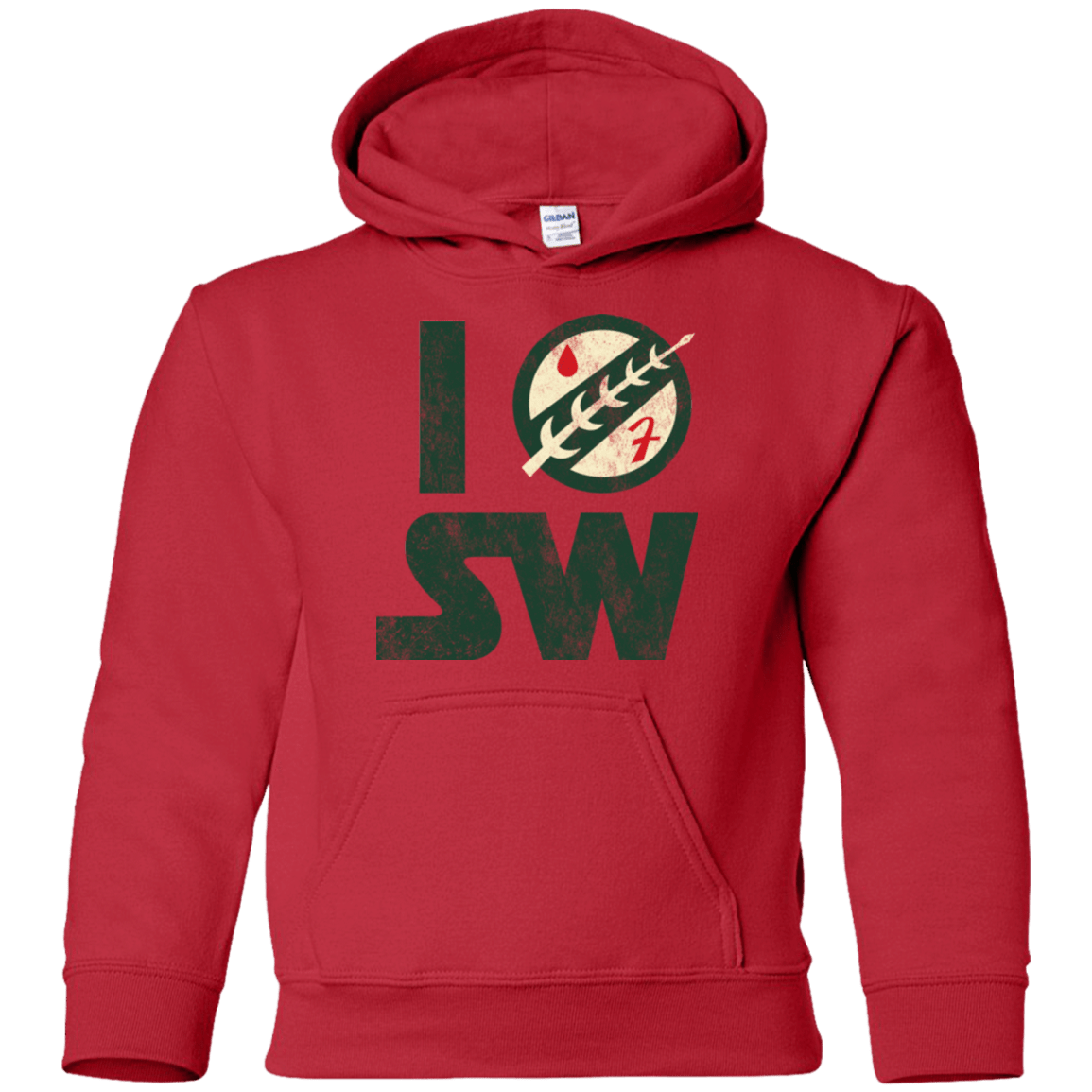 Sweatshirts Red / YS I Boba SW Youth Hoodie