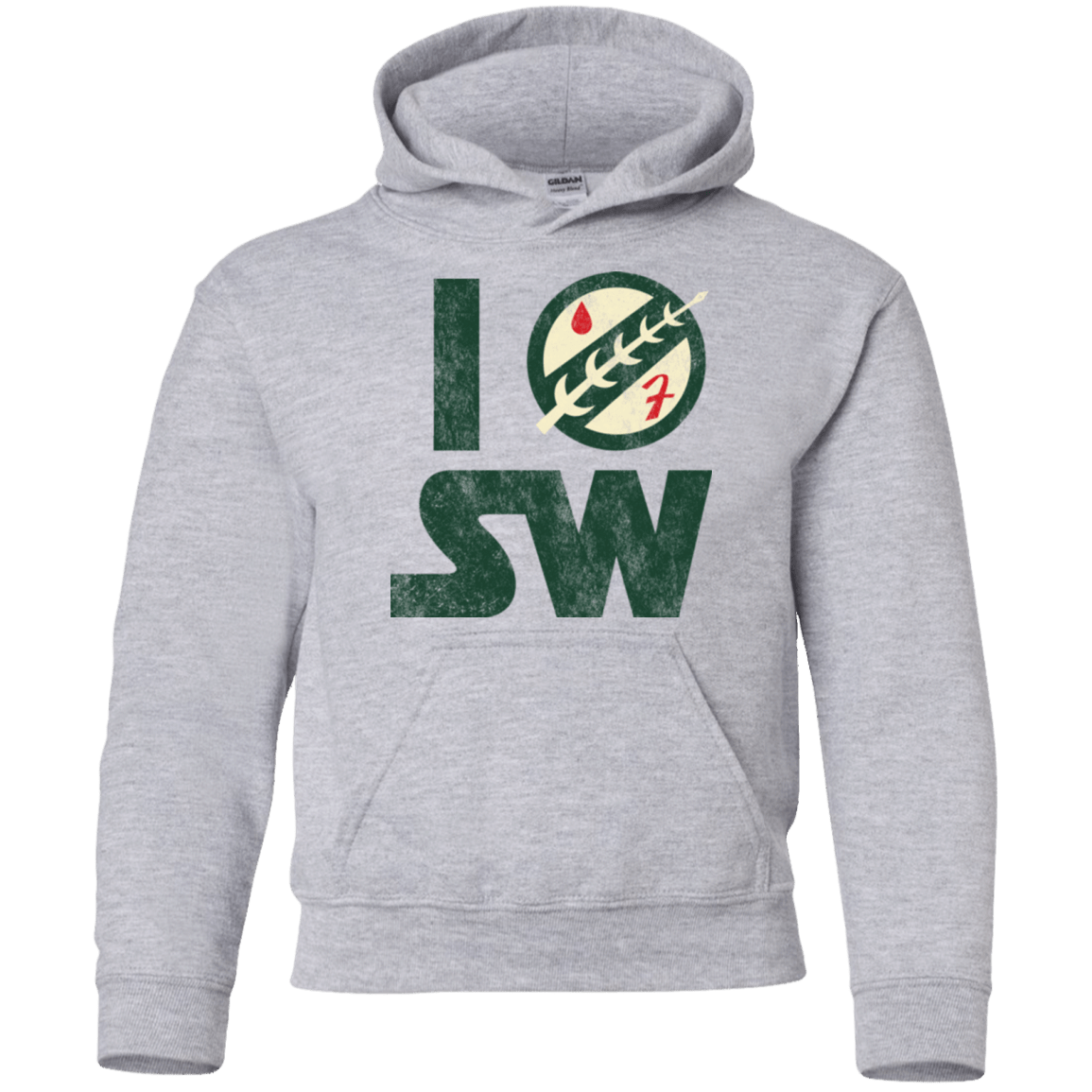 Sweatshirts Sport Grey / YS I Boba SW Youth Hoodie