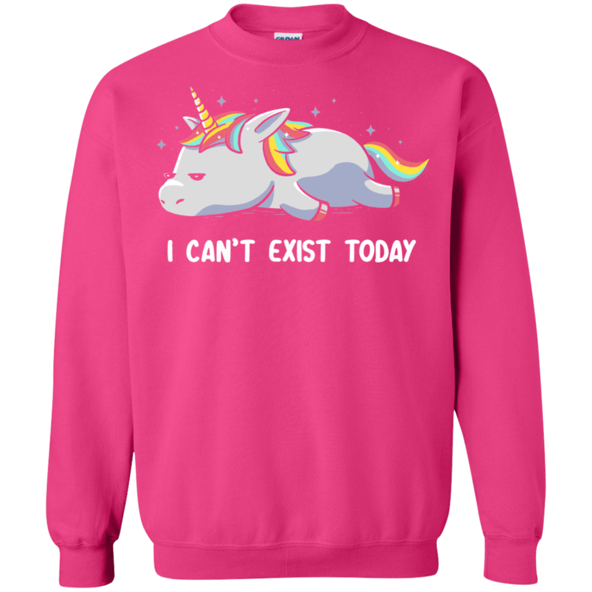 Sweatshirts Heliconia / S I Can't Exist Today Crewneck Sweatshirt