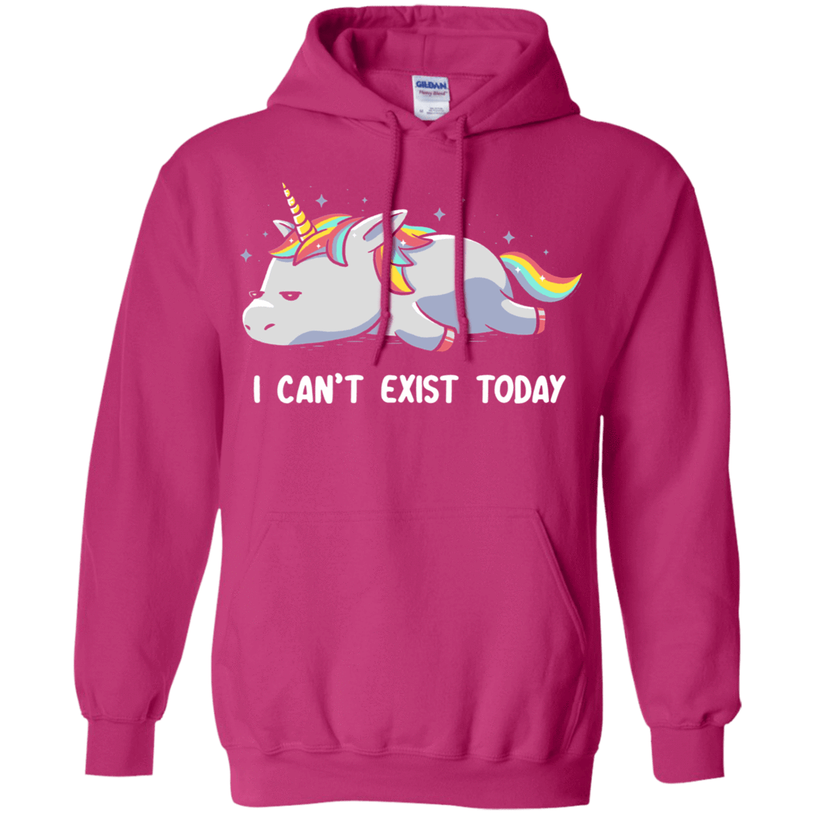 Sweatshirts Heliconia / S I Can't Exist Today Pullover Hoodie