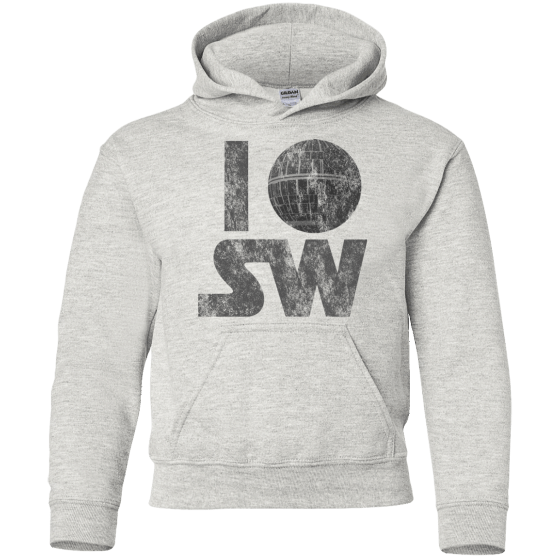 Sweatshirts Ash / YS I Deathstar SW Youth Hoodie
