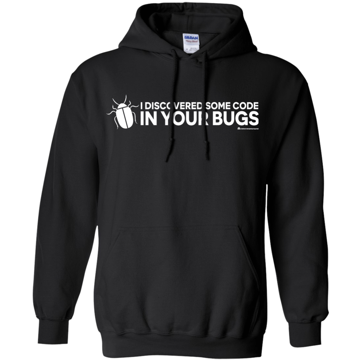 Sweatshirts Black / Small I Discovered Some Code In Your Bugs Pullover Hoodie