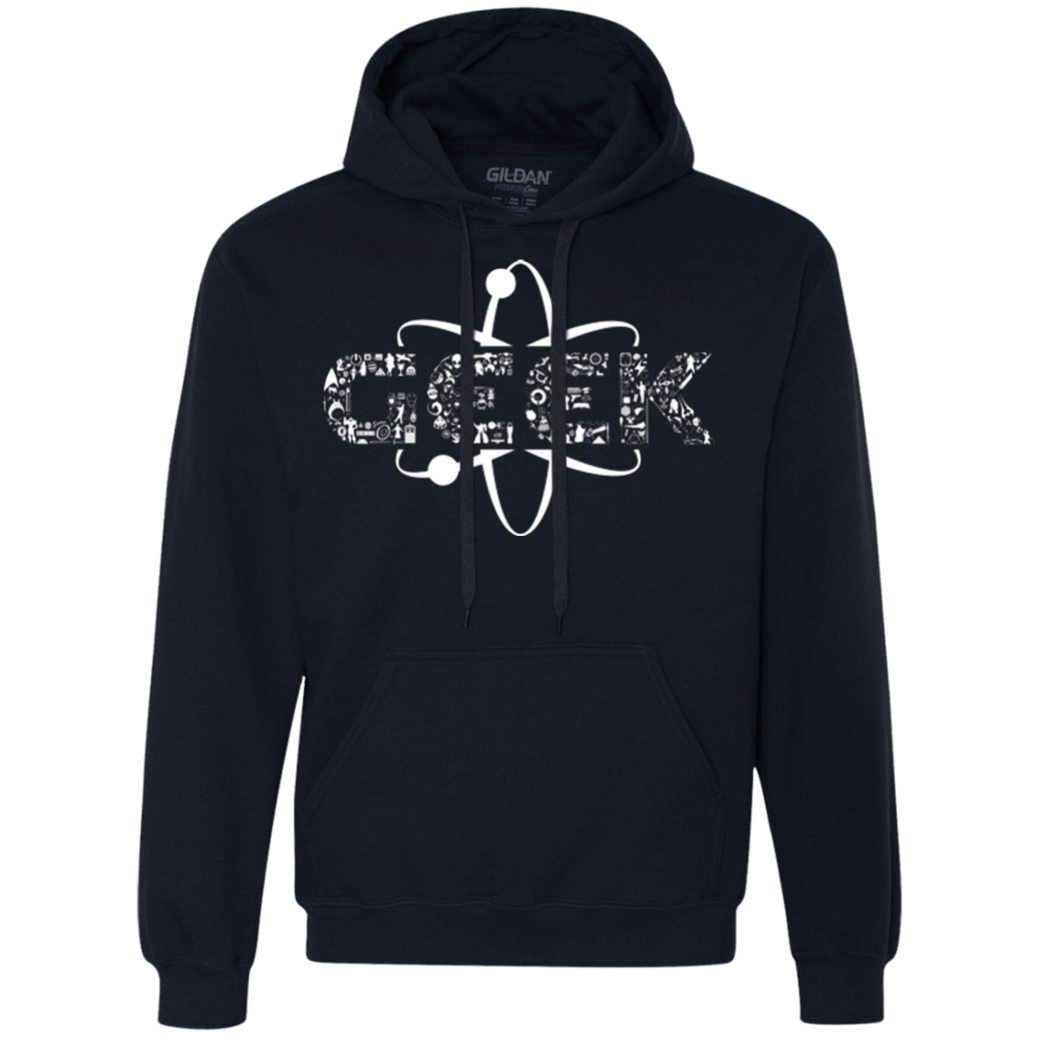 Sweatshirts Navy / Small I Geek Premium Fleece Hoodie