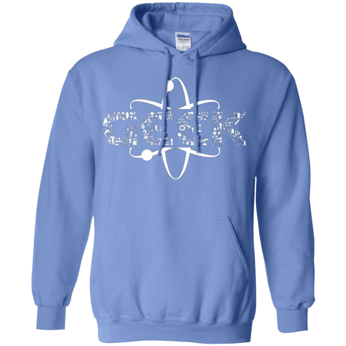 Sweatshirts Carolina Blue / Small I Geek Pullover Hoodie