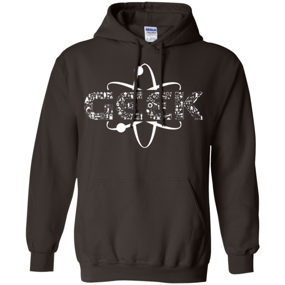 Sweatshirts Dark Chocolate / Small I Geek Pullover Hoodie