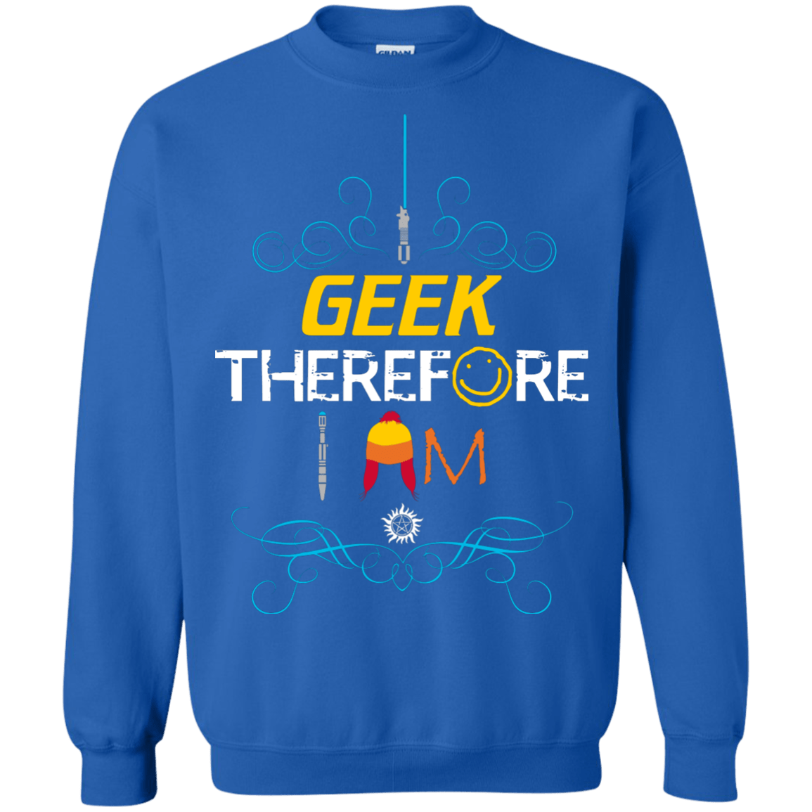 Sweatshirts Royal / Small I GEEK vol 2 Crewneck Sweatshirt