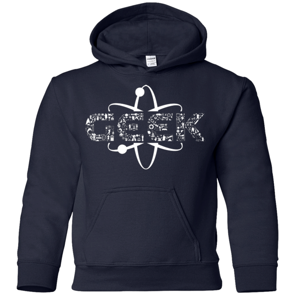 Sweatshirts Navy / YS I Geek Youth Hoodie