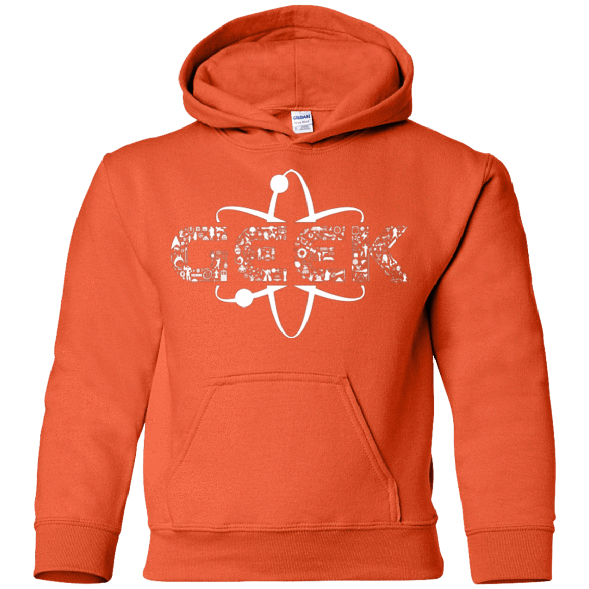 Sweatshirts Orange / YS I Geek Youth Hoodie