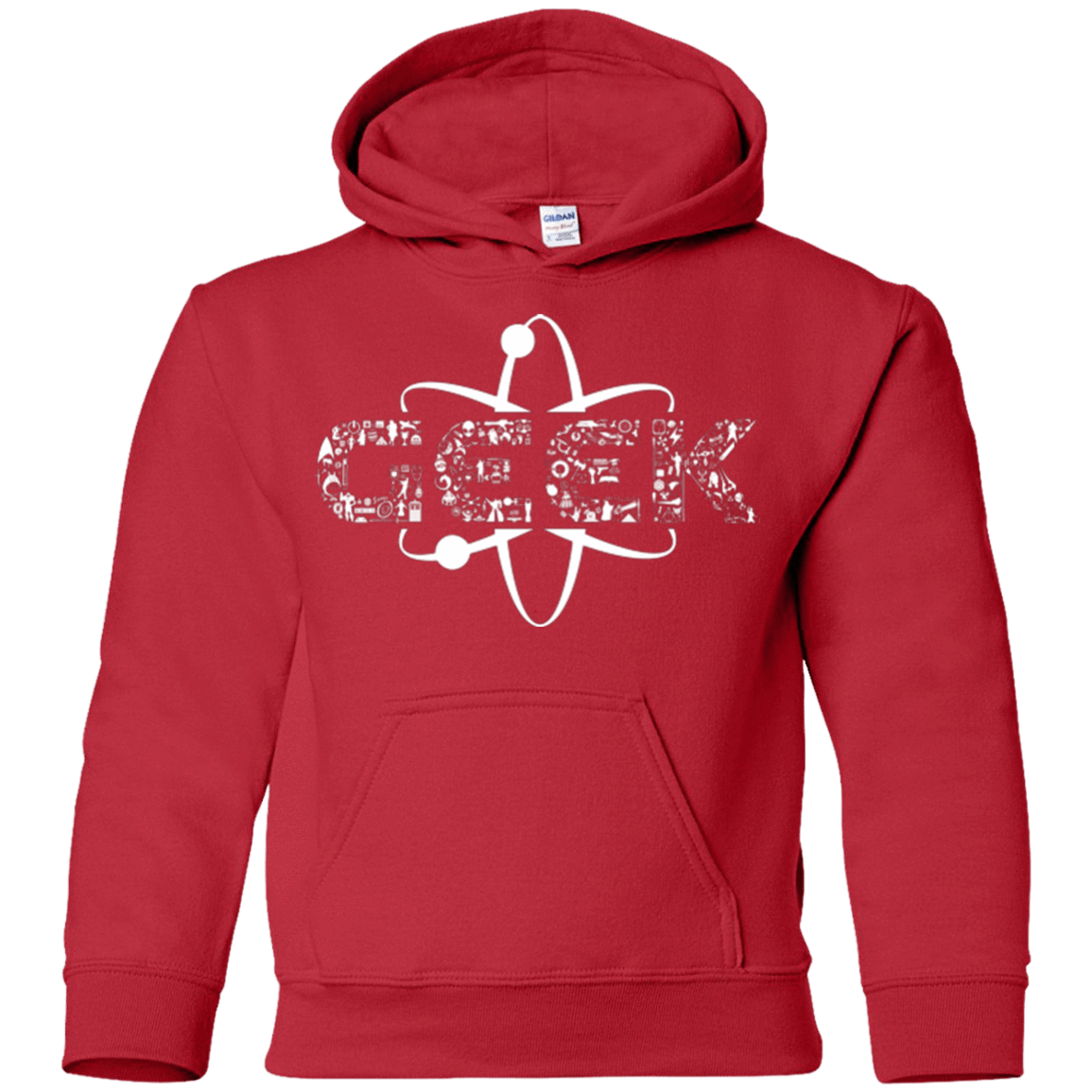 Sweatshirts Red / YS I Geek Youth Hoodie