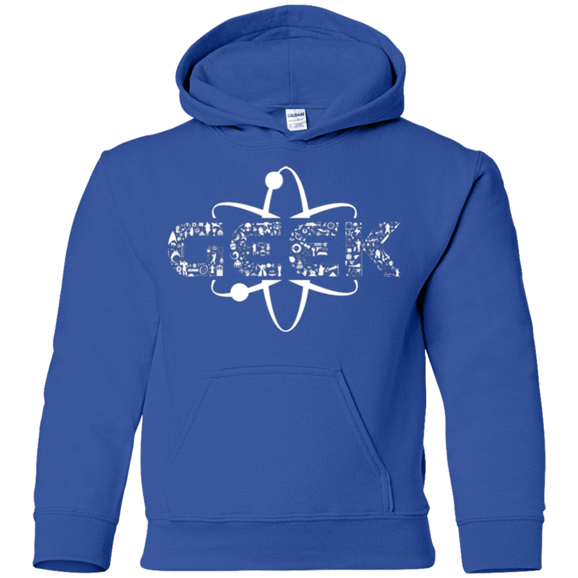 Sweatshirts Royal / YS I Geek Youth Hoodie
