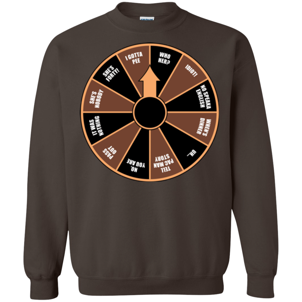 Sweatshirts Dark Chocolate / Small I Gotta Pee Crewneck Sweatshirt