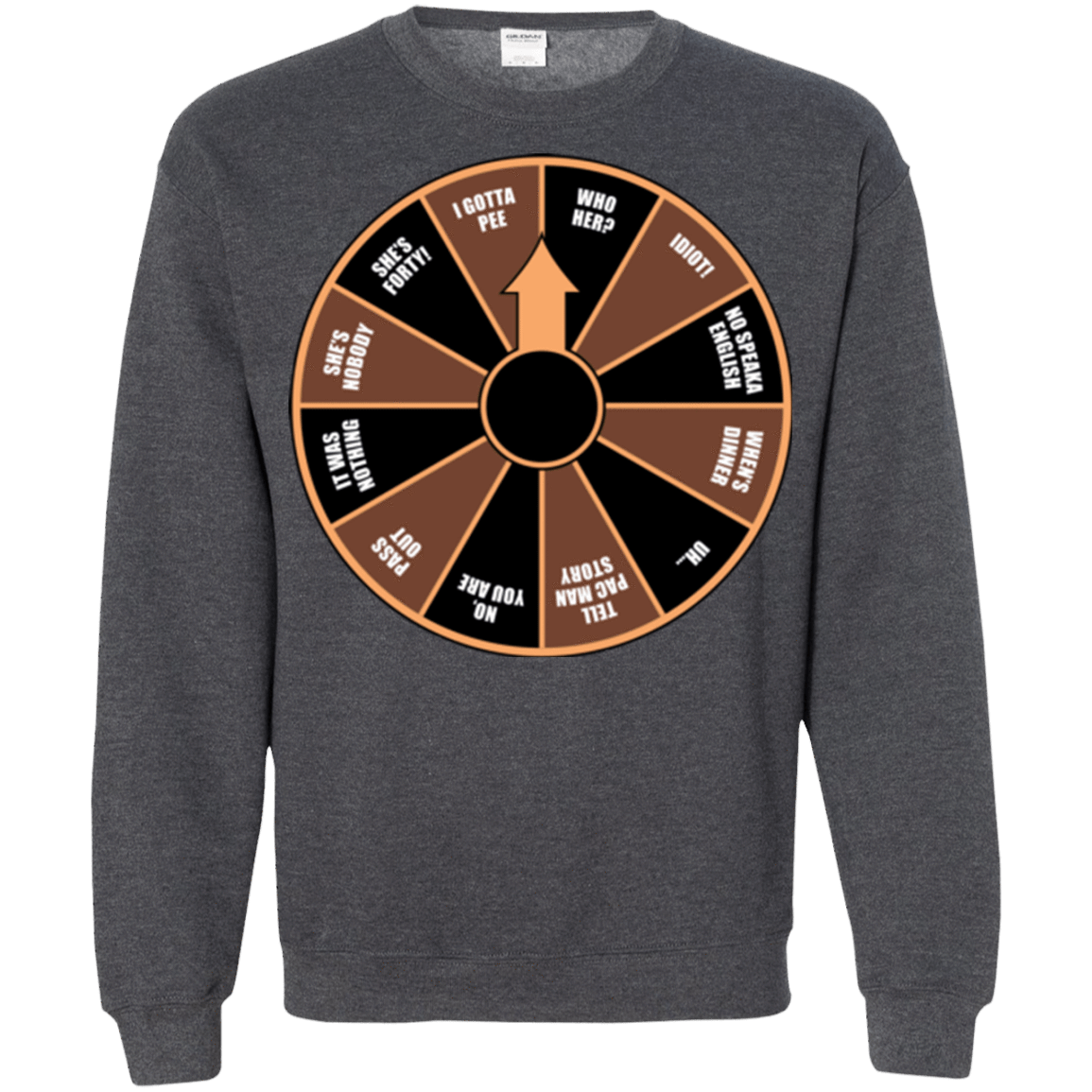 Sweatshirts Dark Heather / Small I Gotta Pee Crewneck Sweatshirt