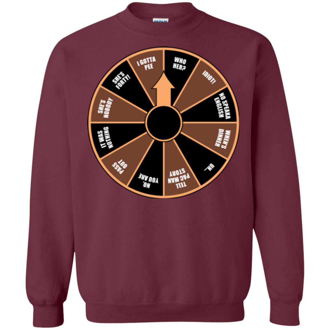 Sweatshirts Maroon / Small I Gotta Pee Crewneck Sweatshirt
