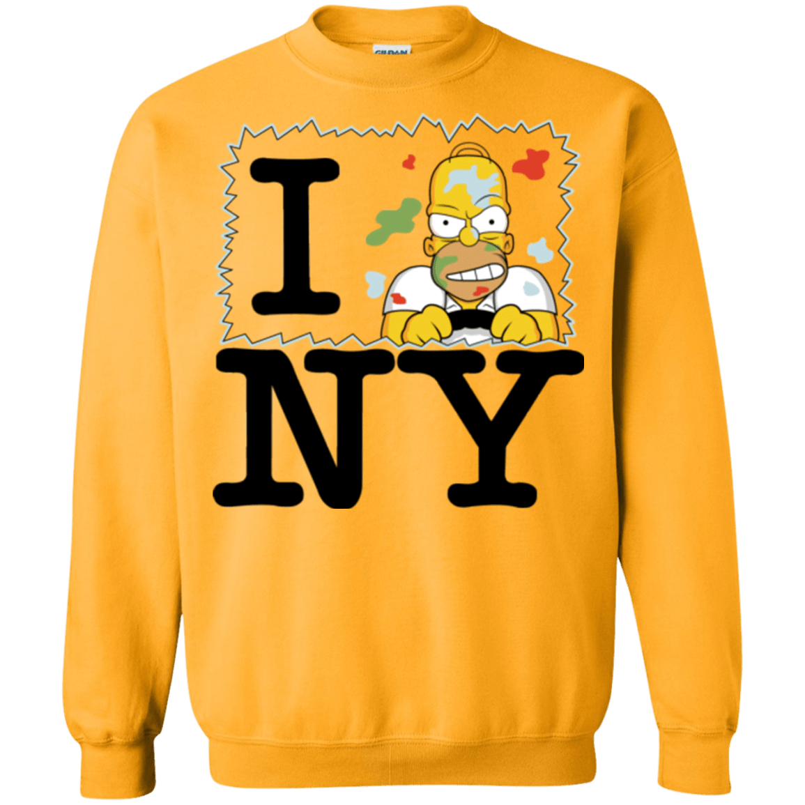 Sweatshirts Gold / S I Hate NY Crewneck Sweatshirt
