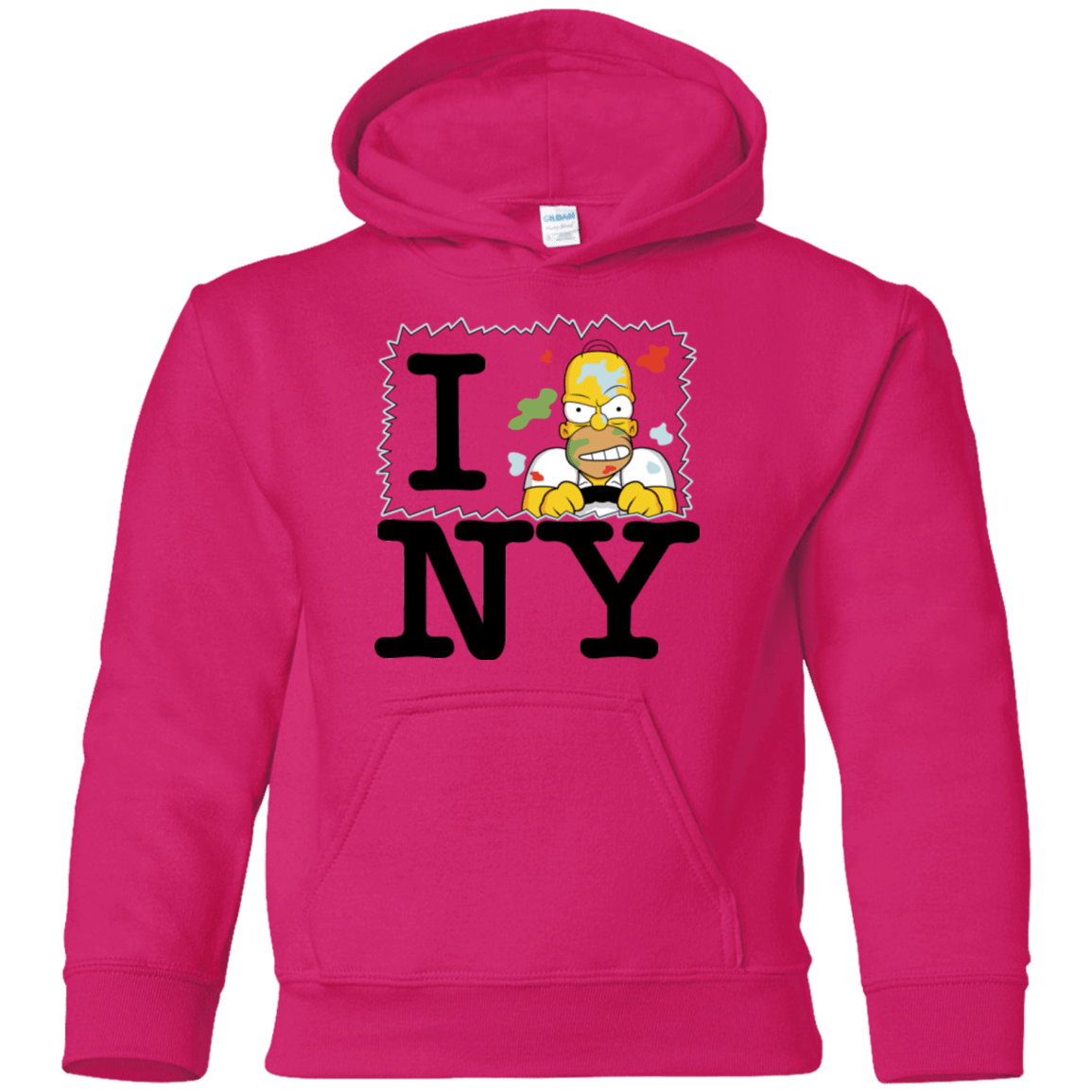 Sweatshirts Heliconia / YS I Hate NY Youth Hoodie