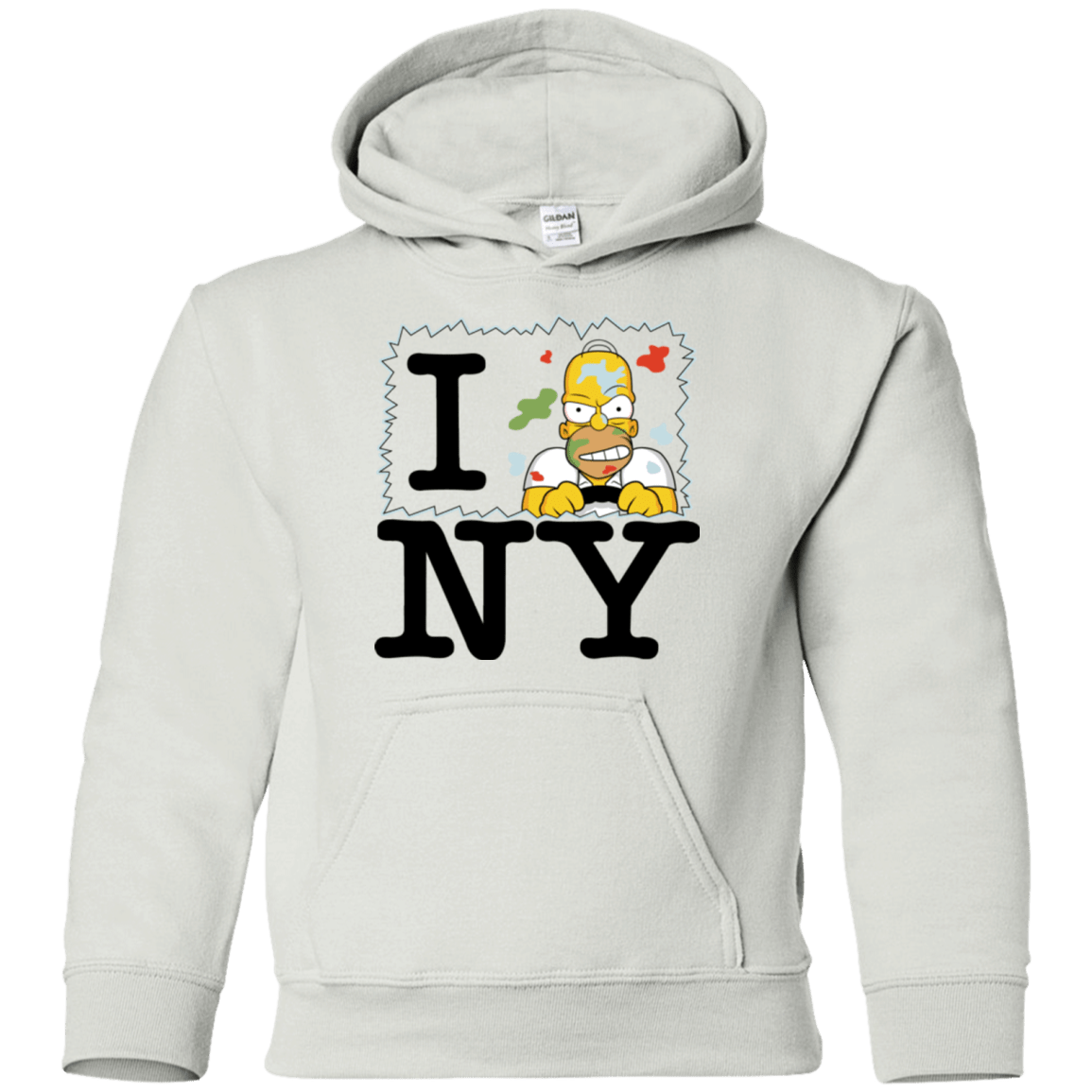 Sweatshirts White / YS I Hate NY Youth Hoodie