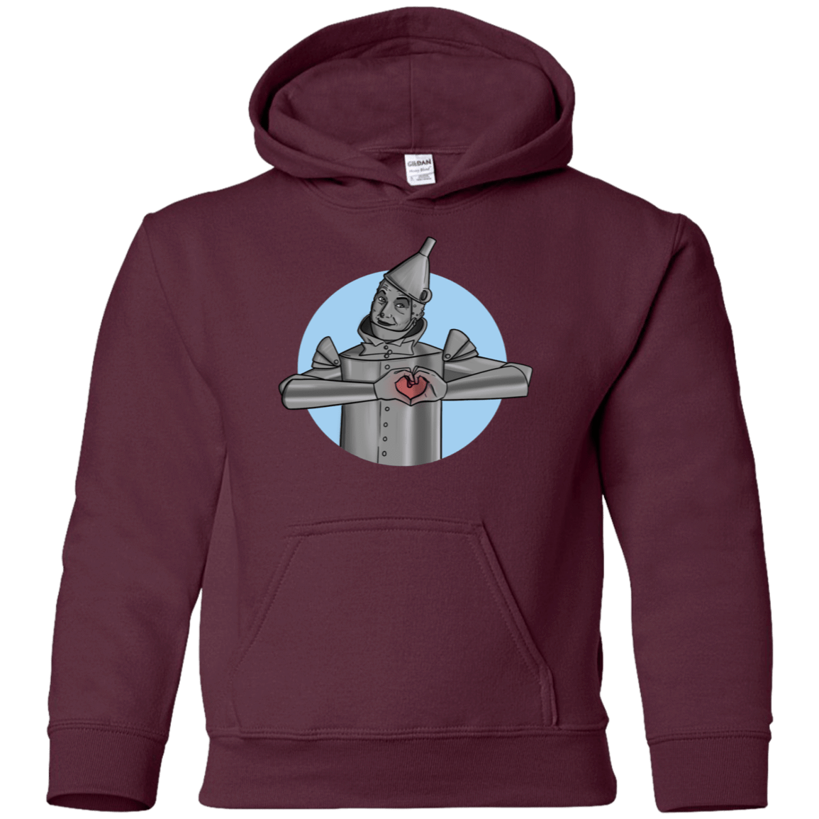 Sweatshirts Maroon / YS I Have a Heart Youth Hoodie