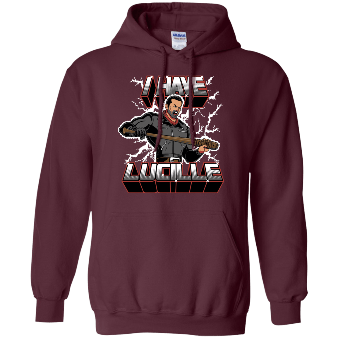 Sweatshirts Maroon / Small I Have Lucille Pullover Hoodie