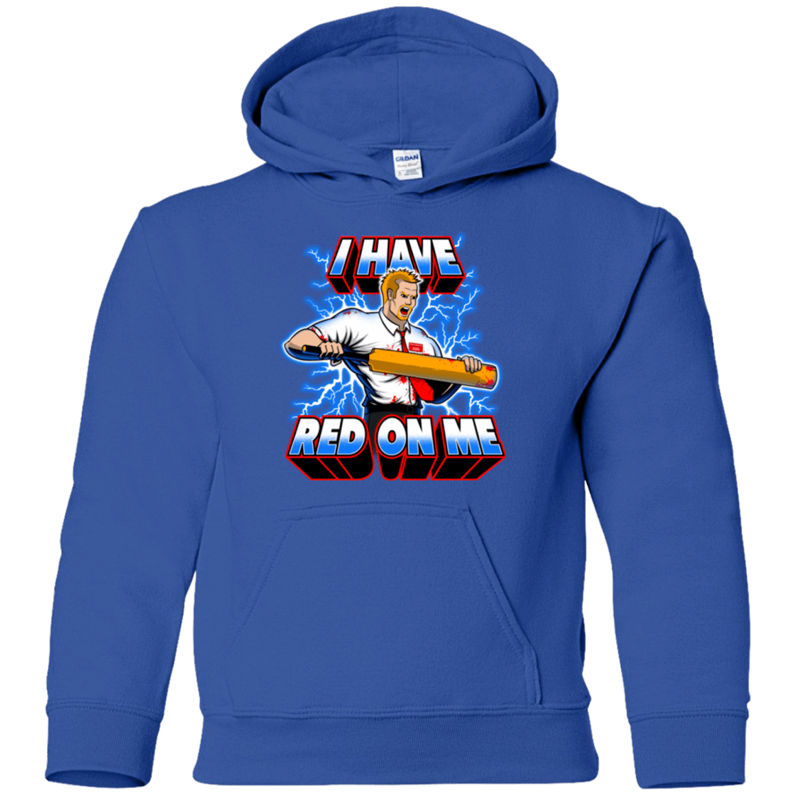 Sweatshirts Royal / YS I have red on me Youth Hoodie