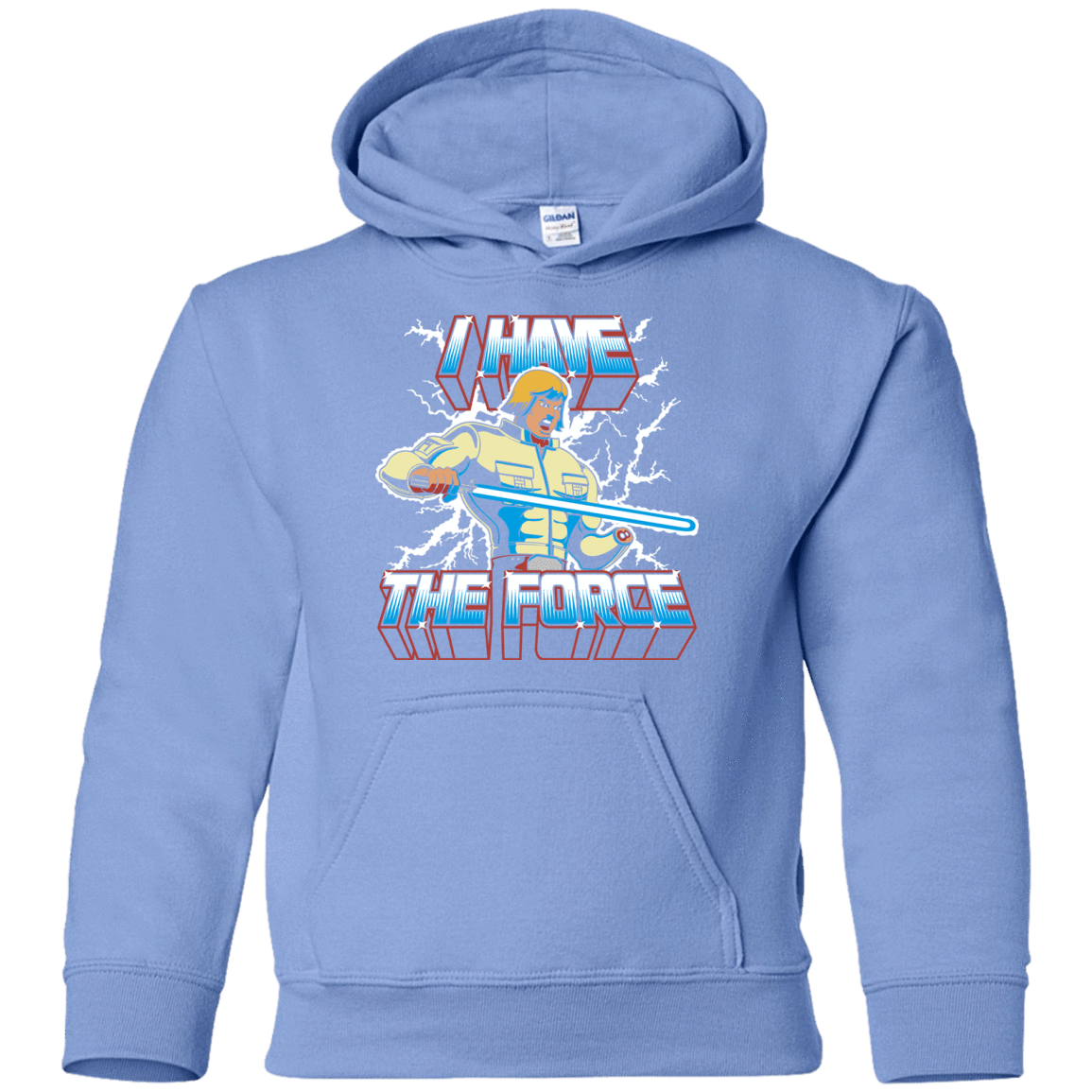 Sweatshirts Carolina Blue / YS I Have the Force Youth Hoodie