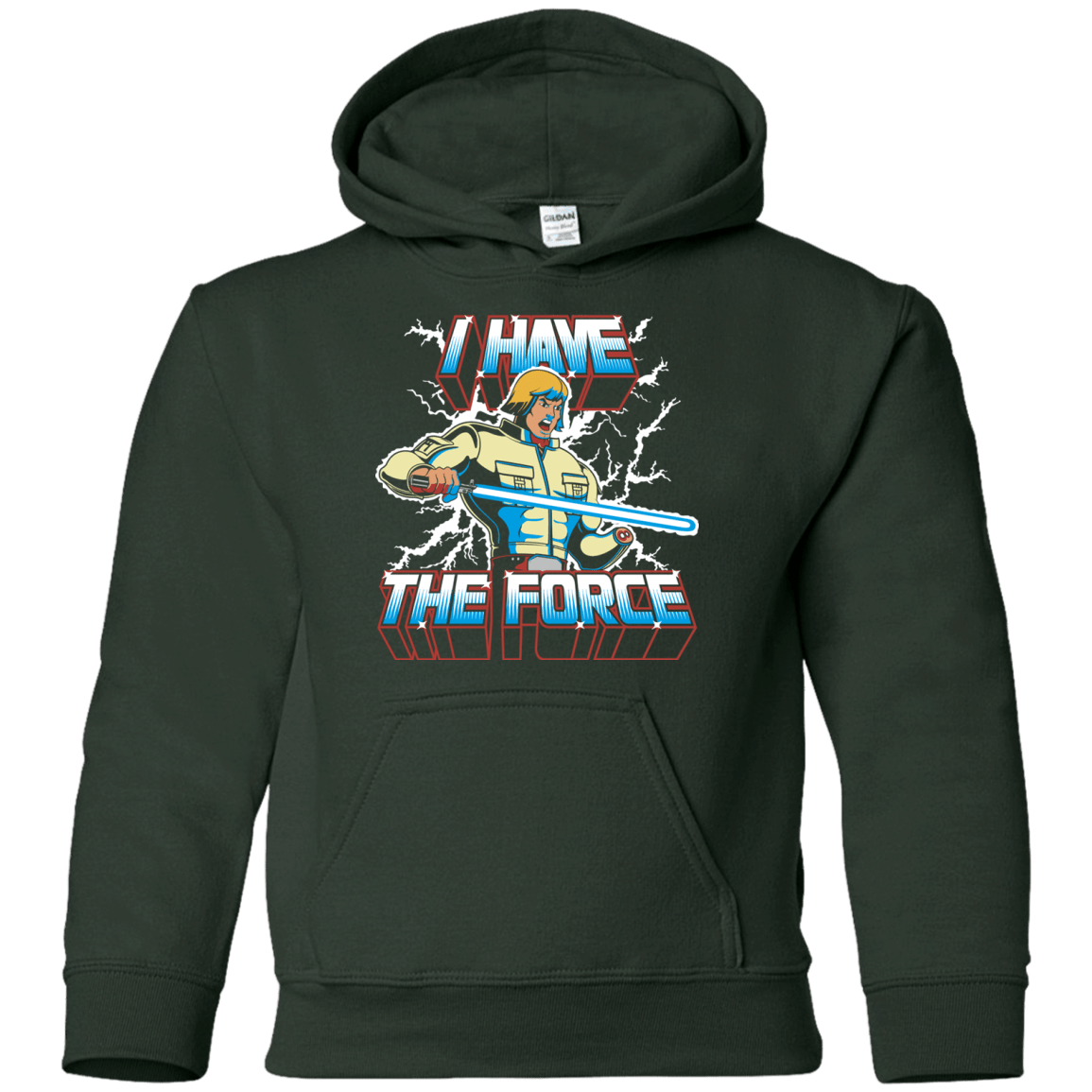 Sweatshirts Forest Green / YS I Have the Force Youth Hoodie