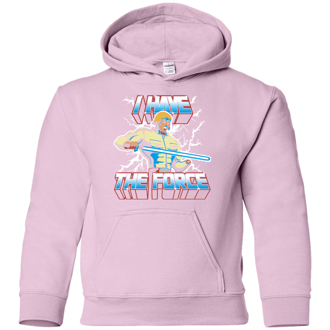 Sweatshirts Light Pink / YS I Have the Force Youth Hoodie