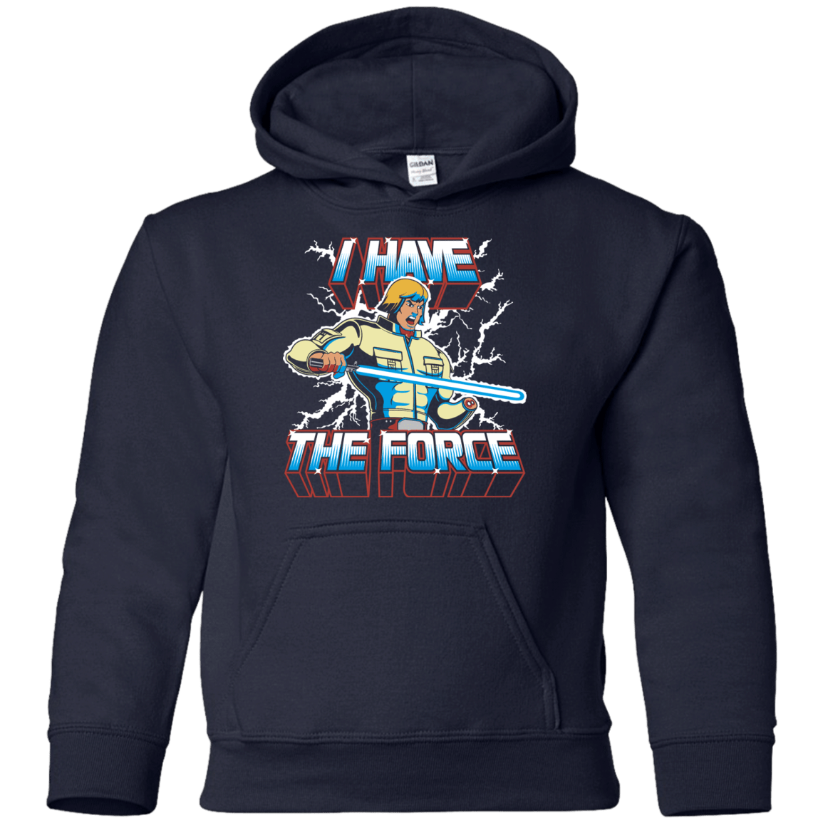 Sweatshirts Navy / YS I Have the Force Youth Hoodie