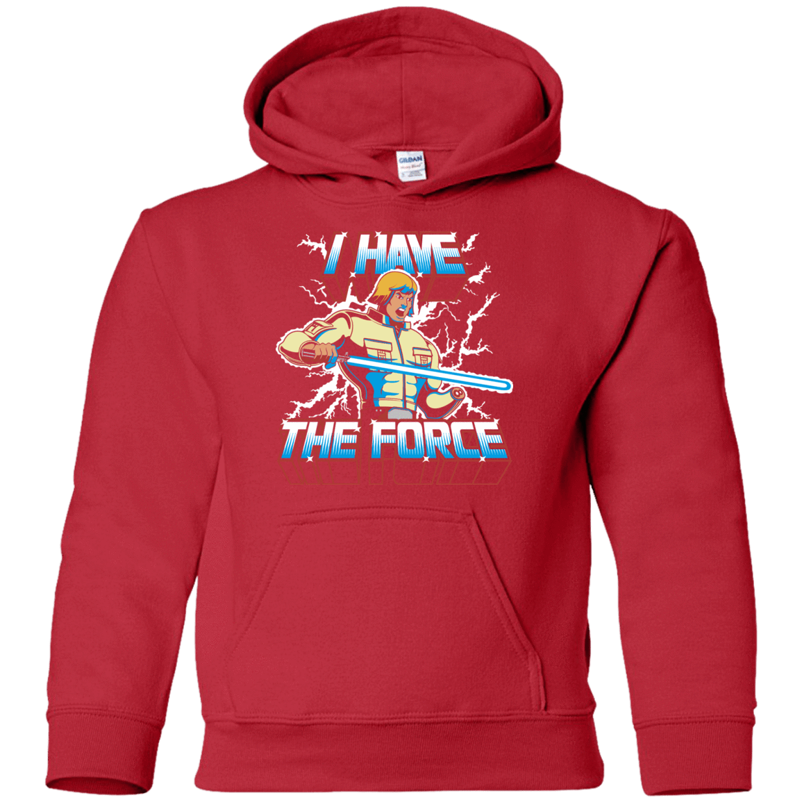 Sweatshirts Red / YS I Have the Force Youth Hoodie