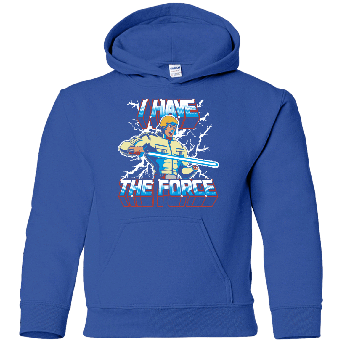 Sweatshirts Royal / YS I Have the Force Youth Hoodie