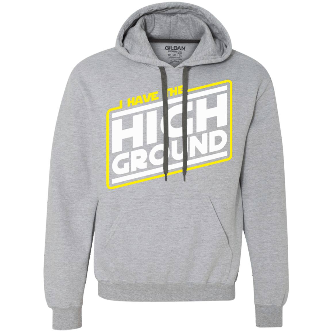 Sweatshirts Sport Grey / S I Have the High Ground Premium Fleece Hoodie