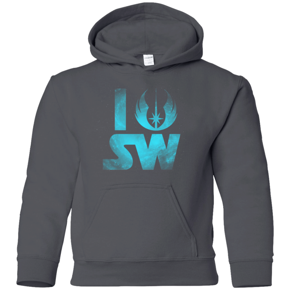 Sweatshirts Charcoal / YS I Jedi SW Youth Hoodie