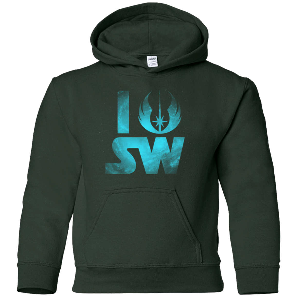 Sweatshirts Forest Green / YS I Jedi SW Youth Hoodie